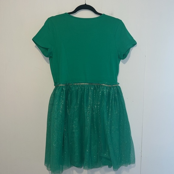 NWT Cat & Jack Girls Green St Patty Days Dress AA1 - Picture 2 of 6